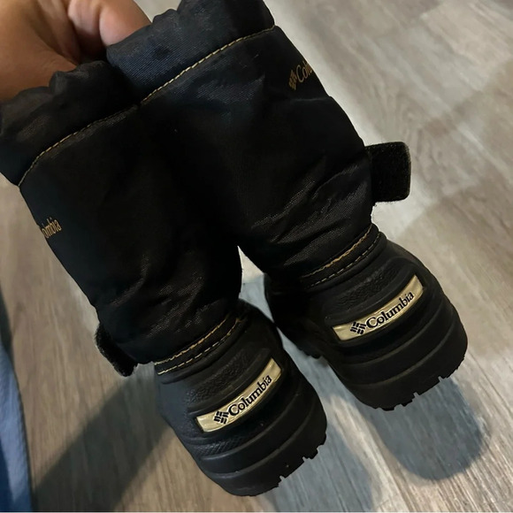 Columbia Black Powerbug Plus Boot Snow Winter Boots - Picture 4 of 7